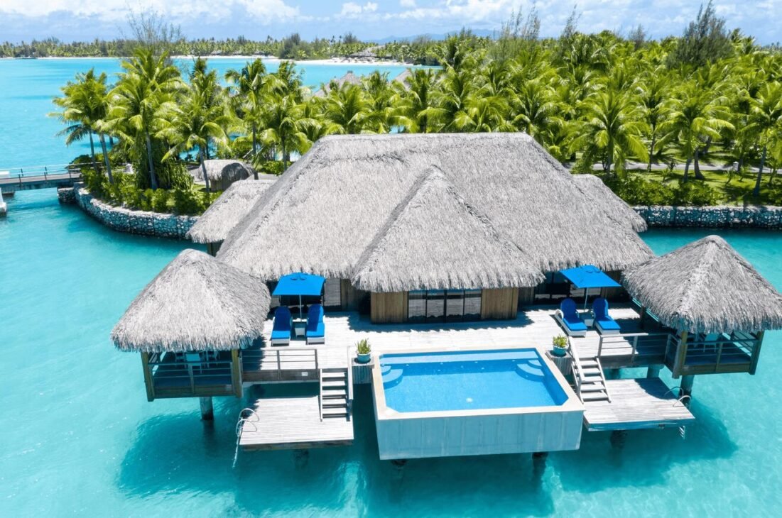Luxury Overwater Villas at The St. Regis Bora Bora Resort For your Honeymoon
