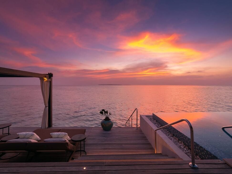 Velaa Private Island Sunset Overwater Villas