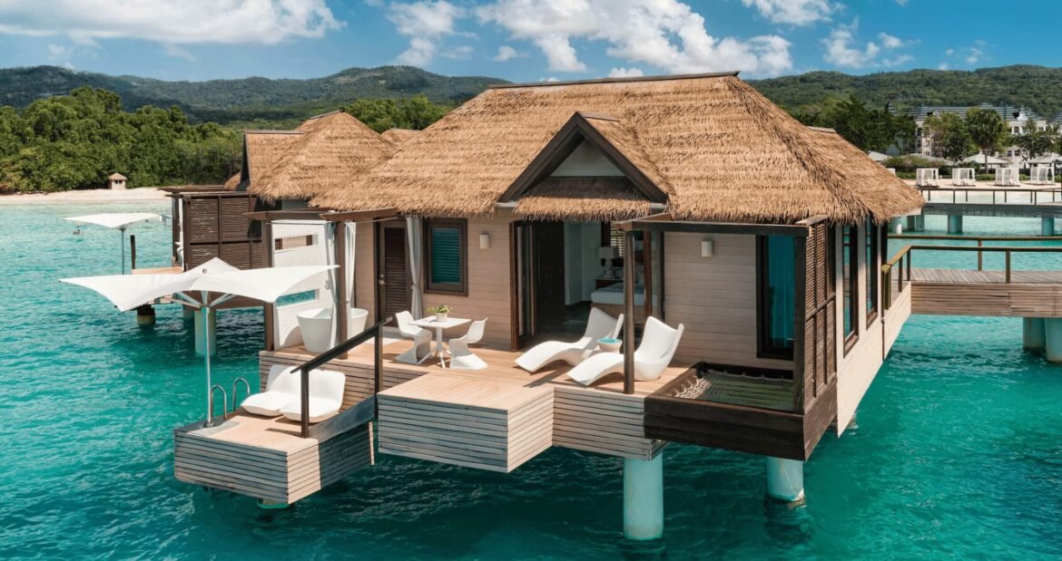 Luxury Overwater Bungalows at Sandals South Coast, Jamaica For Your Honeymoon
